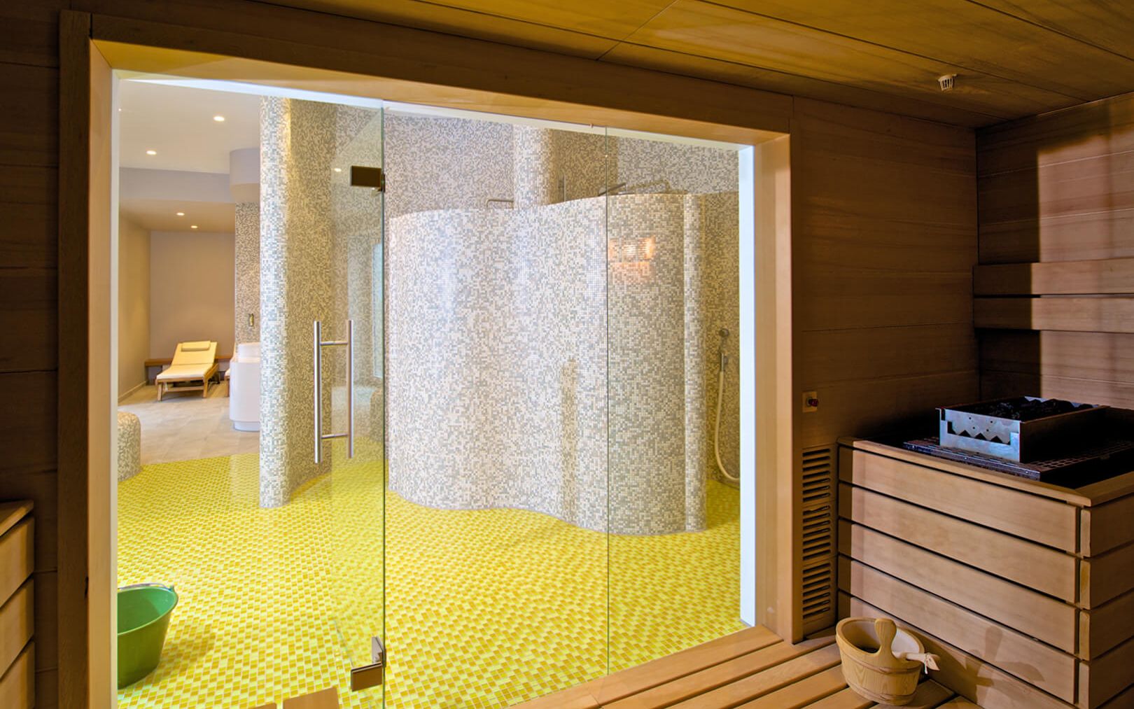 Sauna im Weinhotel Kaisergarten Alzey
